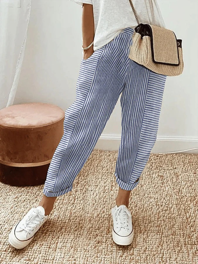 Lorena Striped Pants