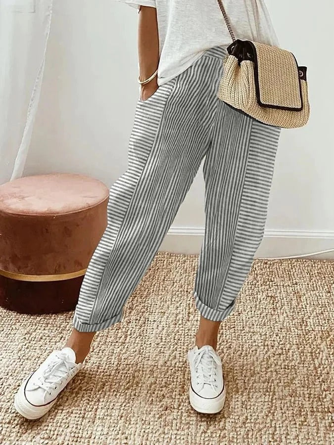 Lorena Striped Pants