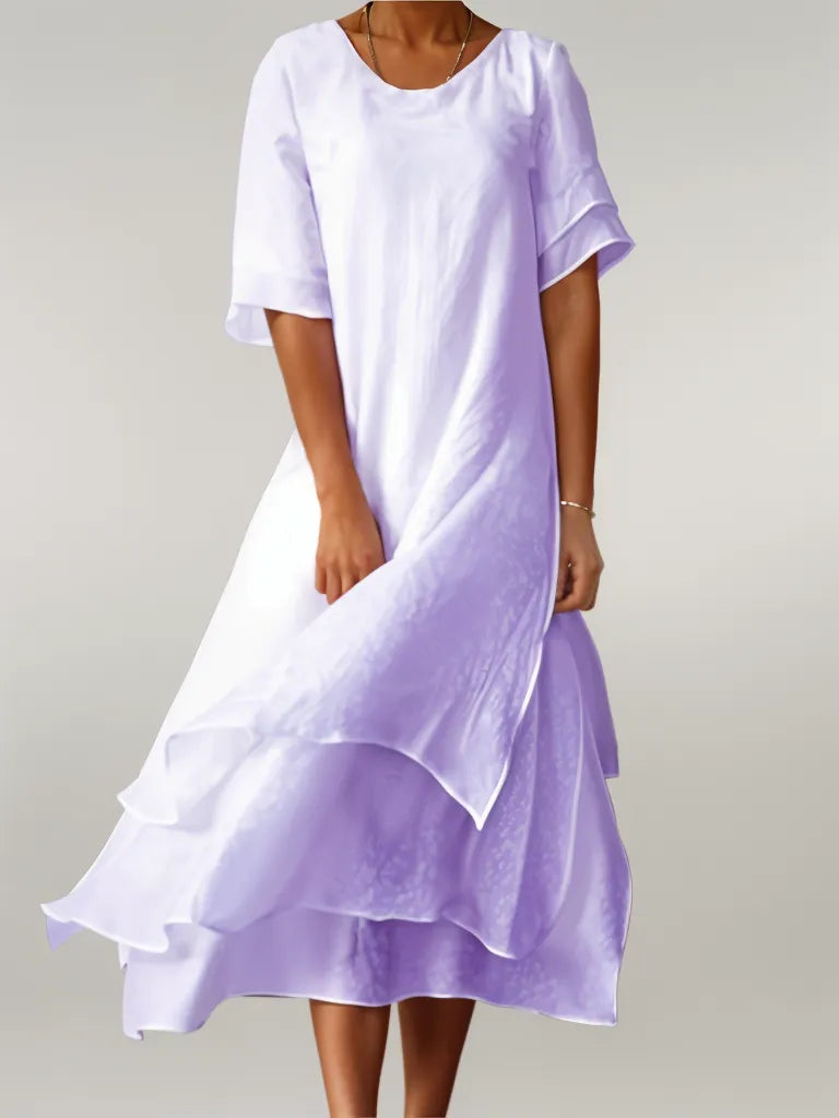 Elois | Elegant Cotton Long Dress