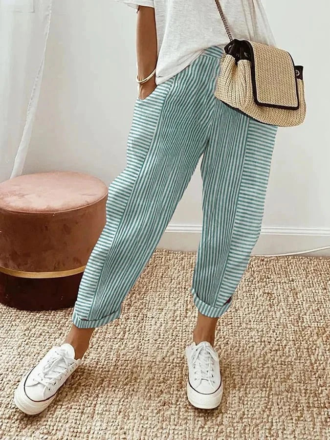 Lorena Striped Pants
