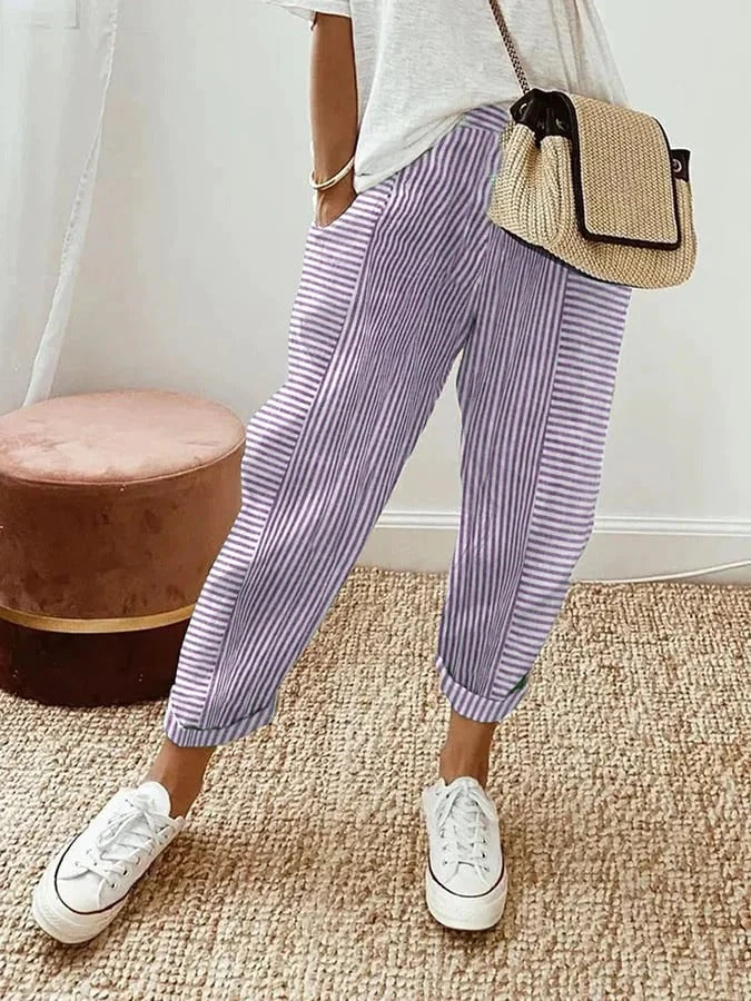 Lorena Striped Pants