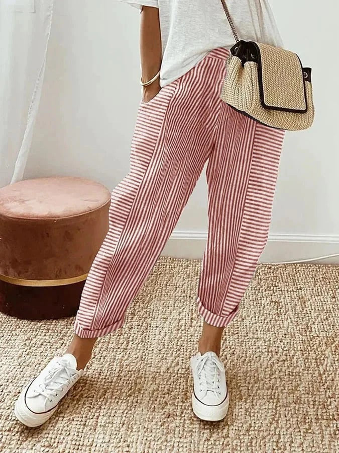 Lorena Striped Pants